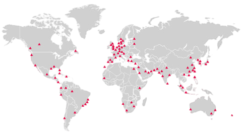 world map